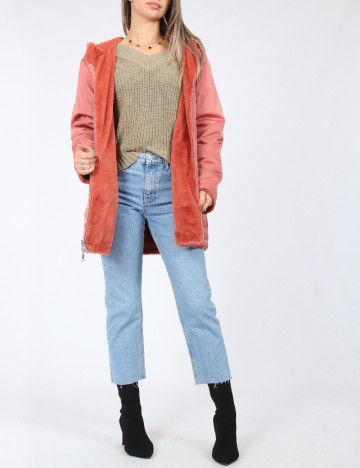 Geaca reversibila Only, roz