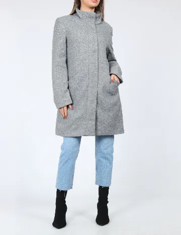 Palton Vero Moda, gri Gri