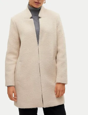 Jacheta Vero Moda, bej Crem