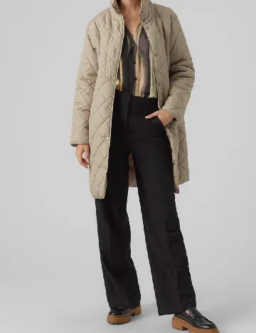 Geaca Vero Moda, bej Crem