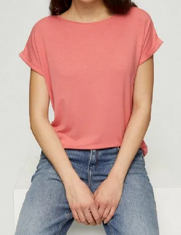 Tricou Q/S, roz Roz