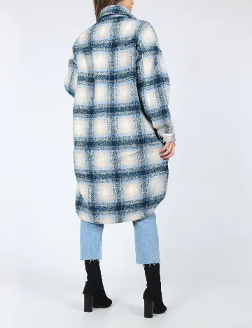 Jacheta Only, albastru/crem Albastru