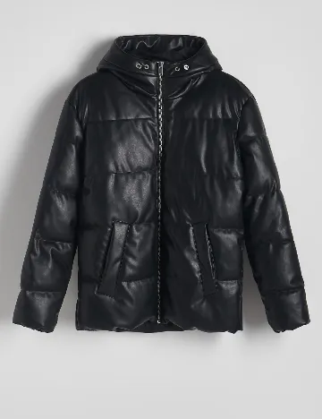Geaca Reserved, negru Negru