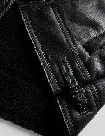 Geaca Reserved, negru Negru