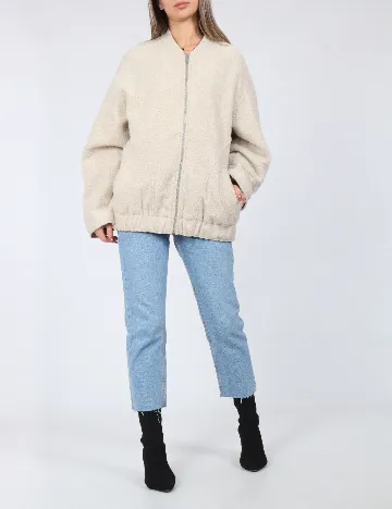 Jacheta Vero Moda, crem Crem
