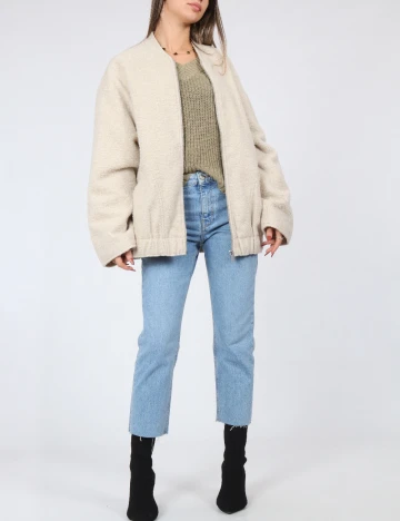 Jacheta Vero Moda, crem Crem