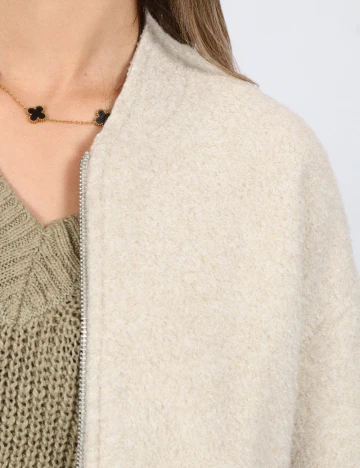 Jacheta Vero Moda, crem Crem