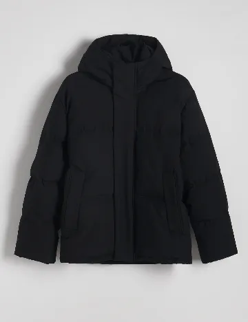 Geaca Reserved, negru Negru