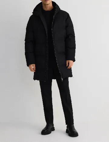 Geaca Reserved, negru Negru