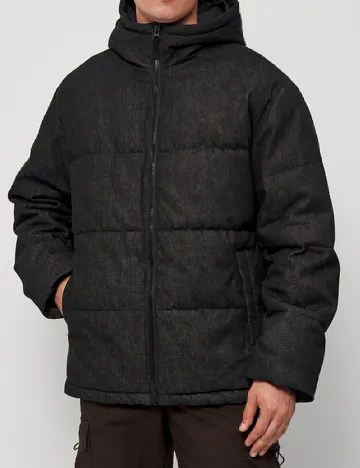 Geaca Reserved, negru Negru