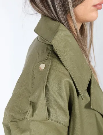 Jacheta CROPP, verde Verde