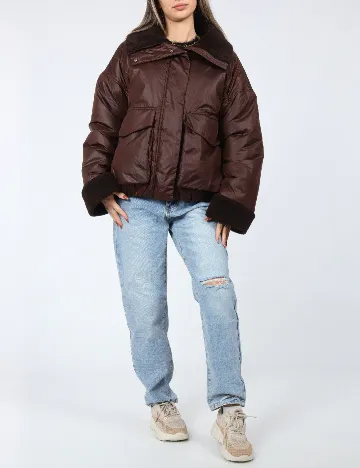 Geaca Vero Moda, maro Maro