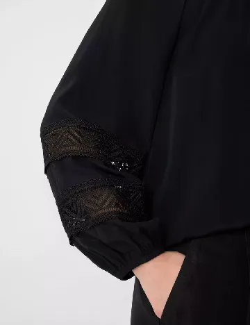 Bluza Comma, negru Negru