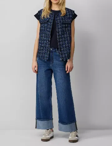 Bluza s.Oliver, bleumarin inchis Albastru