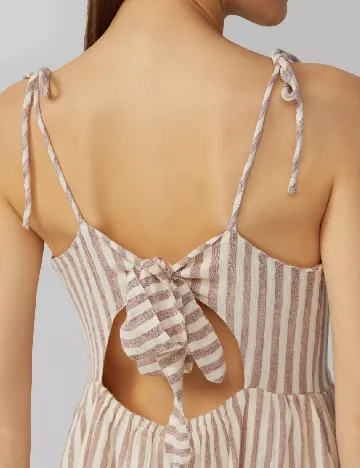 Rochie medie Q/S, crem Crem
