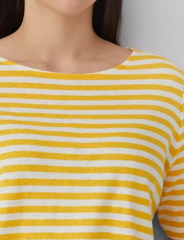 Tricou s.Oliver Plus Size, galben Galben