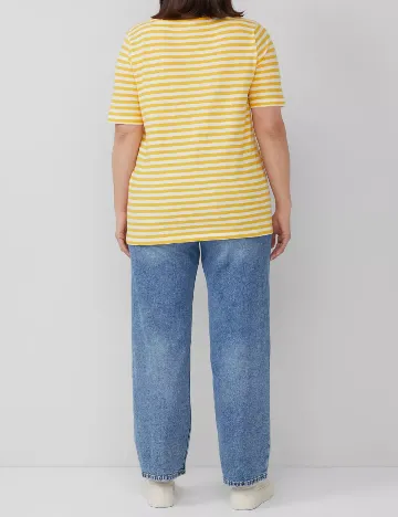 Tricou s.Oliver Plus Size, galben Galben