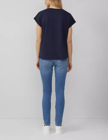Tricou s.Oliver, bleumarin Albastru