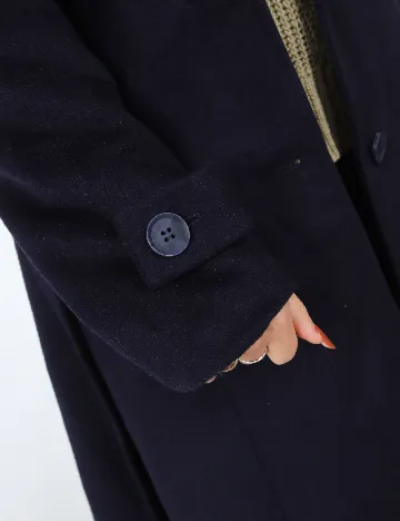 Palton Only, bleumarin Albastru