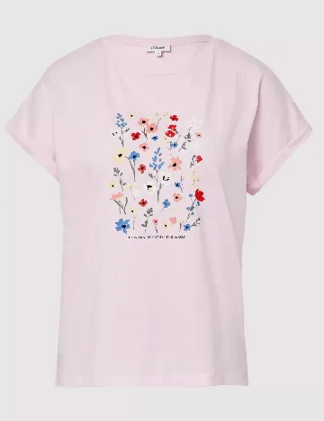 Tricou s.Oliver, roz Roz