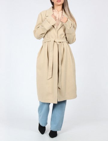 Palton Pieces, crem