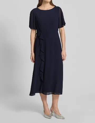 Rochie medie s.Oliver, bleumarin inchis Albastru