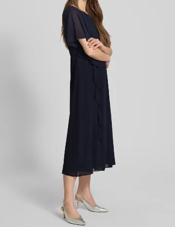 Rochie medie s.Oliver, bleumarin inchis Albastru