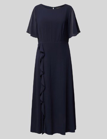 Rochie medie s.Oliver, bleumarin inchis