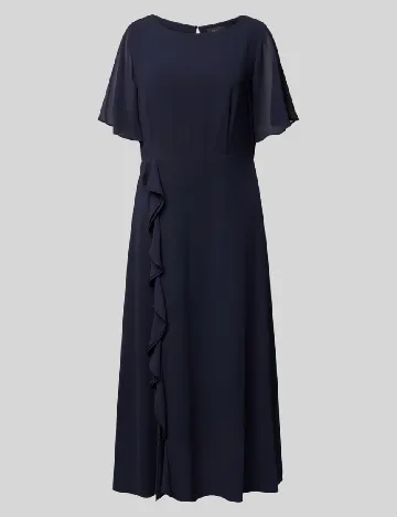 Rochie medie s.Oliver, bleumarin inchis Albastru