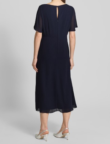 Rochie medie s.Oliver, bleumarin inchis