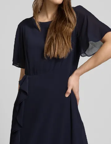 Rochie medie s.Oliver, bleumarin inchis Albastru