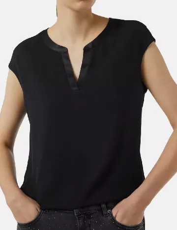Bluza Comma, negru Negru