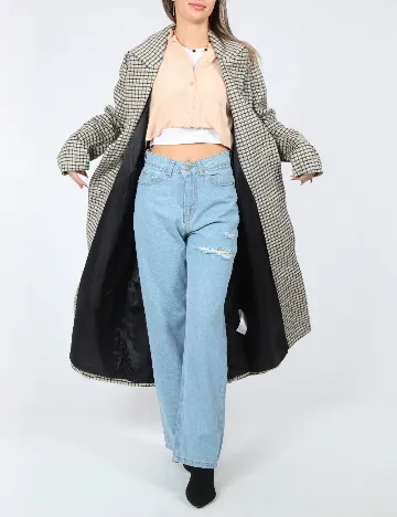 Palton Vero Moda, crem Crem