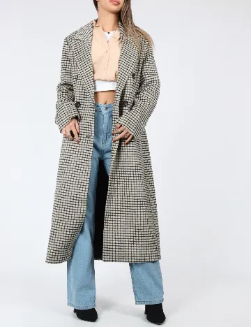 Palton Vero Moda, crem Crem