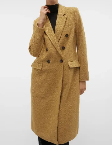 Palton Vero Moda, galben Galben