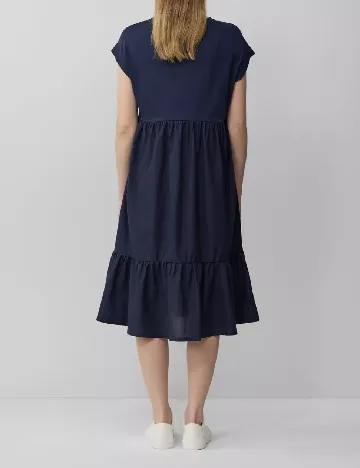 Rochie medie s.Oliver, bleumarin inchis Albastru