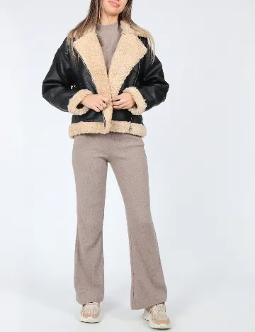 Jacheta Bershka, negru Negru