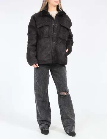 Jacheta Zara, negru Negru