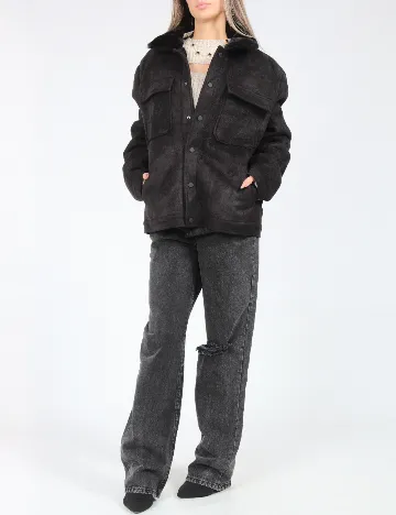 Jacheta Zara, negru Negru