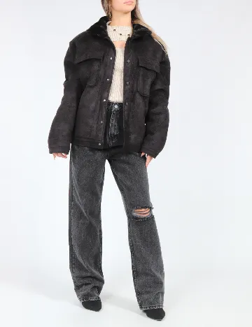 Jacheta Zara, negru Negru