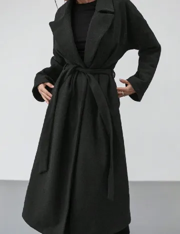 Palton SHEIN, negru Negru