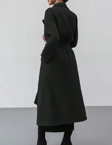 Palton SHEIN, negru Negru