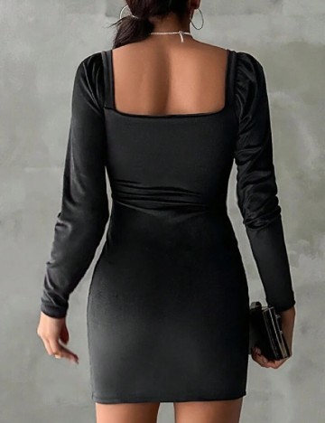 Rochie scurta Vegas, negru