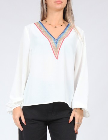 Bluza SHEIN, alb