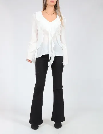 Bluza SHEIN, alb Alb