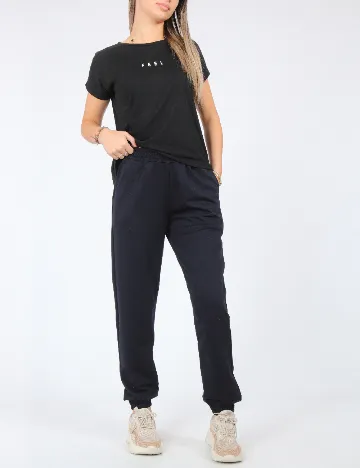 Set pantaloni 2 perechi SHEIN, negru/crem Mix culori