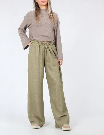 Pantaloni SHEIN, verde Verde
