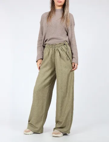 Pantaloni SHEIN, verde Verde