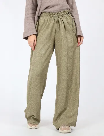 Pantaloni SHEIN, verde Verde