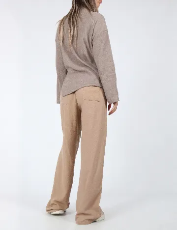 Pantaloni SHEIN, maro Maro